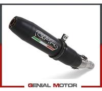 Gpr Exhaust Systems Deeptone Nero Royal Enfield Classic 350 E5 21-23 Homologated Muffler Silver Homologated