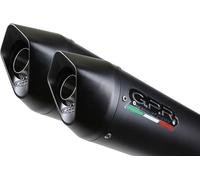 GPR Exhaust Suzuki SV1000 SV1000S 2003-2006 2007 2008 Pair Bolt-On Furore Nero