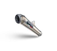GPR exhaust system, compatible with Adventure 890-890 R Rally 2021/2023 e5 Homologated slip-on exhaust including removable db killer and link pipe, Powercone Evo Line