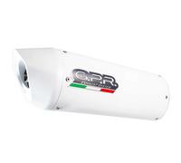 Gpr Exhaust Systems Albus Ceramic Ktm Lc8 990 Adventure 06-14 Homologated Bolt On Muffler White Homologated