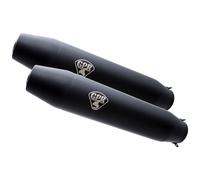 Gpr Exhaust Systems Deeptone Cafè Racer Silencer Without Link Pipe Vtr 250 88-90 Homologated Muffler Black Homologated
