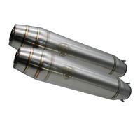 Exhaust Muffler GPR Deeptone Inox Cafè Approved Kawasaki Zephyr 550 1992 1995