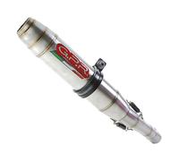 Gpr Exhaust Systems Deeptone Inox Husqvarna Svartpilen 701 18-20 Euro 4 Homologated Slip On Muffler Silver Homologated