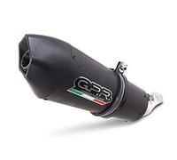 Gpr Exhaust Systems Gp Evo4 Black Titanium Cf Moto 650 Nk 21-22 Ref:cf.2cat.gpan.blt Titanium Homologated Cone Muffler