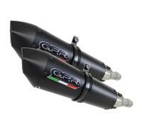 Gpr Exhaust Systems Gpe Anniversary Titanium Double Monster 796 10-14 Homologated Slip On Muffler
