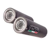 GPR Exhaust Ducati Monster 796 2010-2014 M3 Poppy DB Killer Double Slip-on