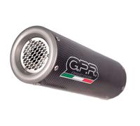 Gpr Exhaust Systems M3 Poppy Ducati Scrambler 800 Nightshift/urban Motard 21-22 Ref:e5.d.137.1.cat.m3.pp Stainless Steel Slip On Homologated Muffler