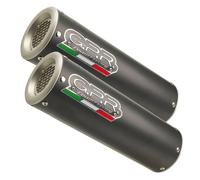 Gpr Exhaust Systems M3 Titanium Double Monster 696 08-14 Cat Homologated Muffler Black Homologated