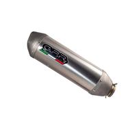 White glossy GPR Exhaust Muffler Albus Evo4 Cata Beta RR 125 4T End LC 2019 2020