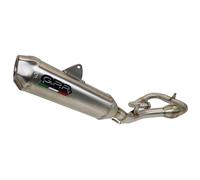 Gpr Exhaust Systems Pentacross Inox Ktm Sx-f 250 19-20 With Db Killer Fim Homologated Full Line System Silver Homologated