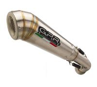 Gpr Exhaust Systems Powercone Evo Husqvarna Svartpilen 401 18-19 Euro 4 Cat Homologated Slip On Muffler