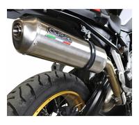 GPR Exhaust BMW F850GS - Adventure 2018-2019 Homolog Slip-On SatInox