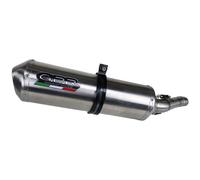 Gpr Exhaust Systems Satinox Kawasaki Kle 500 91-07 Homologated Slip On Muffler Silver Homologated