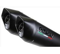 Gpr Exhaust Systems Furore Dual Yamaha Tdm 900 02-14 Homologated Slip On Muffler Black Homologated