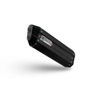 GPR Exhaust Compatible with BMW R 1250 GS Adventure 2019-2020, Hyper Sonic Black Titanium, Homologated legal Slip-On Exhaust including Removable DB Killer and Link Pipe