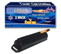 GPR1 Toner Cartridges Compatible for Canon C-EVX4 iR550 iR600 Printers, High-Definition Printing Effect with Chip, 43000 Pages (1 Pack Black)