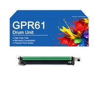 GPR61 Drum Units High Yield Replacement GPR-61 Imaging Drum for Canon IR ADV DX C5840i DX C5850i C5860i C5870i Printer, Easy to Install and Use,GPR61-Black