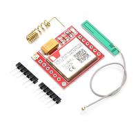 GPRS GSM Breakout Module Binghe GPRS GSM MicroSIM Module with Quad-Band 850/900/1800/1900MHz SIM Card Slot + PCB Antenna, 3.7~4.2V, TTL Serial Interface Suitable for IoT Devices