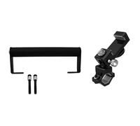 Gps Aid Mount Motorcycle Navigation Bracket For YZF-R7 YZFR7 YZF R7 2022 2023 Adjustable Phone Holder Handlebar Mount Replacement Stable Navi Stand(Black 7)