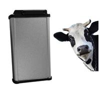 GPS Animal Tracker, Solar Cow Tracker with Real-Time Positioning, Historical Tracking, Range Setting & Vibration Alarm for Cattle, Sheep, Horses & Wildlife Monitoring