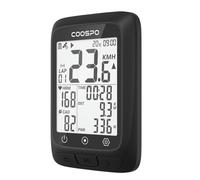 GPS Bike Computer Compatible With Strava 28 H Battery Odometer Coospo