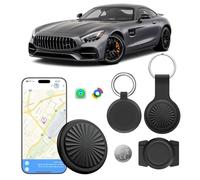 GPS Car Tracker for Vehicles Compatible with iOS & Android, Mini Magnetic Car Hidden Locator air tag Global Coverage for Apple, No Monthly Fee & Subscription, Real Time Smart Tracker for Kids Dog (02)