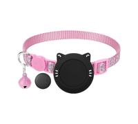 GPS Cat Collar - Adjustable Positioning Reflective Anti-Lost Locator Collar Nylon Woven Tape Tear Resistant for Veterinary Visits
