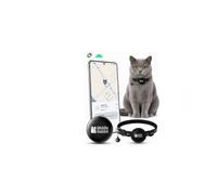 GPS Cat Tracker Collar for Android, Works with Google Find Hub, No Monthly Fee, Pet Tracker for Cats with Lightweight Collar Included