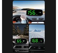 GPS Compass and Speedometer for Cars, Solar Powered Light Sensing Display