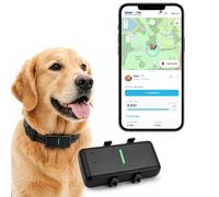 GPS Dog Tracker Real-Time IP68 Waterproof Fits Collar Or Harness Only 45g