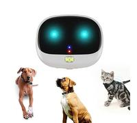 GPS Dog Tracker, Rechargeable Pet Smart Collar with Tracking and LED Lights, Pet Containment System for Corgi and Shiba Inu, Sports Data and Low Battery Alarm