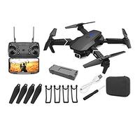 GPS Drone E88 Pro for Adults 4K Camera Foldable Live Video Drone RC Quadcopter Aircrafts with 1Battery Configuration Upgrade