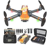GPS Drones with Camera EIS 4k UHD Professional for Adults,45-Min Flight Time,Auto Return,Transmission,Brushless Motor and Follow Me, RC Quadcopter for Beginners,Under 249g,C0(Dark Gray)