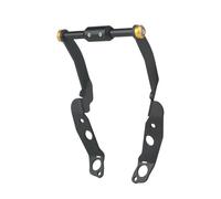 GPS Extender Stand Motorcycle Windshield Navigation Plate Bracket For Tiger 900 GT Rally PRO 2024- GPS Smart Phone Front Stand Holder Mount Replacement(Gold)
