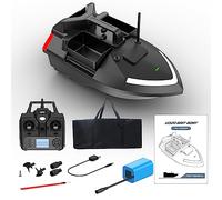 GPS Fishing Bait Boat RC Wireless Bait Boat Dual Motor 2 kg Automatic Feed Return Remote Control 500 m Distance Fishing Nest Boat (5200MAH)