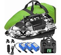 GPS Fishing Bait Boat with 3 Catapult Bays 16 Memory Points Handbag Included One Key Return Feature for Carp Fishing