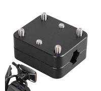 Gps Holder Bar Clamp - Navigation Holder, Twelve To Sixteen Millimetre Rustproof Gps Mount | Anti Vibration Easy Installation Accessory For Bikes Scooters Motorbikes Touring