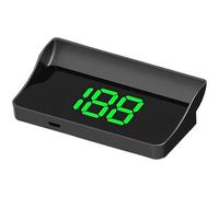 GPS HUD Speedometer for Cars, Large Font Green Display, Dual-Mode GPS BeiDou, Instant No-Skip Speed Reading, Auto On/Off, USB Powered Heads Up Display for All Vehicles, Enhanced Driving Safety