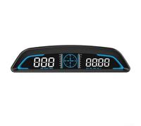 GPS HUD Speedometer with 5.5 Inch Display, Automatic Brightness Adjustment, Overspeed & Fatigue Alarm for Car Truck SUV Vehicle, MPH Mode, Black