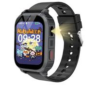 GPS Kids Smart Watch Boys, 4G Smart Watch for Kids with SOS Call, Video Chat, Class Mode, Flashlight, Games, Calculator, Passcode Lock, Kid GPS Tracker Watch Child for Christmas Birthday Festival Gift