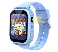 GPS Kids Smart Watch Boys Girls, Smart Watch for Kids with SOS Call, Video Chat, Class Mode, Flashlight, Games, Calculator, Passcode Lock, Kid GPS Tracker Watch Child Christmas Birthday Festival Gift