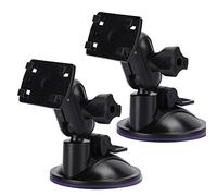 GPS Mount, 65mm Car Suction Cup Bracket, 2 Pcs Universal GPS Navigator Stand for Driving Recorder, Dashboard Windshield, Car Accessories