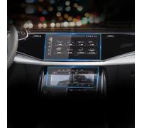 GPS Navi Film Compatible With For Q7 For Q8 2020-2022 Car GPS Screen Protector Navigation Dashboard Screen Protective Film HD Clear(GPS air conditioning)