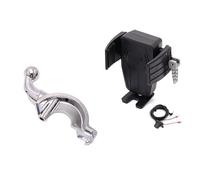 GPS Navigation Bracket For Gold Wing GL 1800 F6B DCT GL1800 2018 2019 2020 2021 Motorcycle GPS Phone Holder Perch Mount Wireless Charger Navigation Bracket(AB)