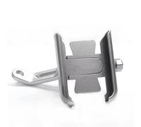 GPS Navigation Bracket Phone Holder Motorcycle Mobile Phone Holder For KYMCO For DOWNTOWN For NIKITA For GDINK For PeoPle S For Racing S G150 Handlebar Mirror GPS Stand Bracket(Mirror type Silver)