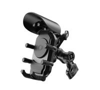 GPS Navigation Bracket Phone Holder Support Anti-Theft Anti Vibration Phone Handlebar Mount Universal Wireless For Charger Motorcycle Double Quick Charging