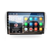 GPS Navigation Car Stereo for Peugeot 208 active 2013, 9" Touchscreen, Wireless CarPlay, Android Auto, WiFi, Bluetooth, RDS Radio(HM605 4 Core Wifi 4+64GB)