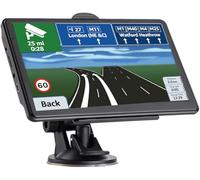 GPS Navigation for Car, 2025 Map 7 inch Touch Screen Car GPS, Voice Turn Direction Guidance, Support Speed and Red Light Warning, Pre-Installed North America Lifetime map Free Update
