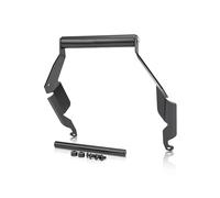 GPS Navigation Motorcycle Phone Navigation Bracket For XMAX300 X-MAX TECH MAX 2025- GPS Mount Device Carrier Adapt Holder Support Handlebar Bracket(Black 2)
