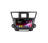 Gps Navigation Multimedia Video for Toyota Highlander 2009-2012 Touch Screen with Carplay Wifi Bluetooth Mirror Link, Fm, Steering Wheel Control, 4 Core 4G+64G